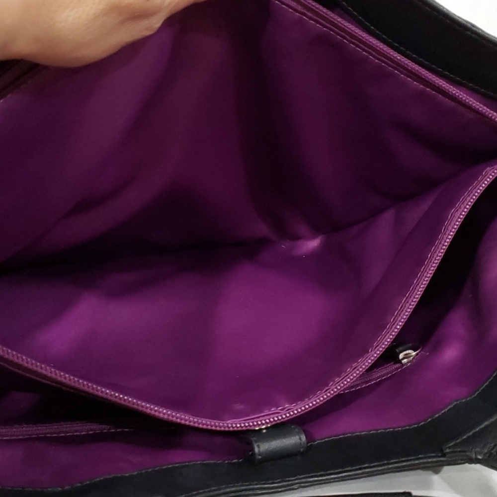 Coach black leather bag - Picture 6 of 8